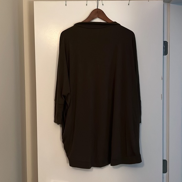 Forest Green Dolman Cardigan - Picture 3 of 3